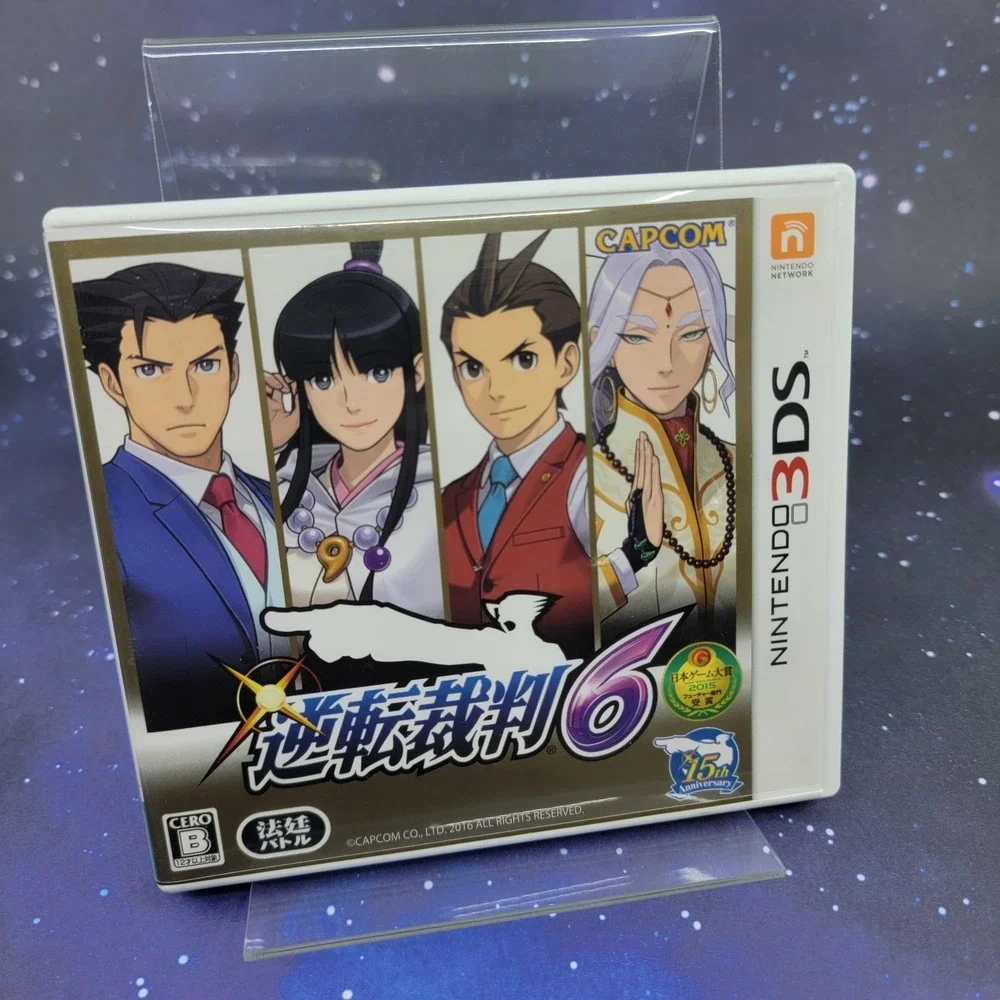 Phoenix Wright Ace Attorney 6 (Nintendo 3DS) Japanese Video Game 1603
